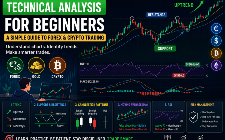 Forex & Crypto Trading Made Simple: Technical Analysis for Beginners