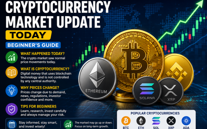 Cryptocurrency Market Update Today – Beginner’s Guide